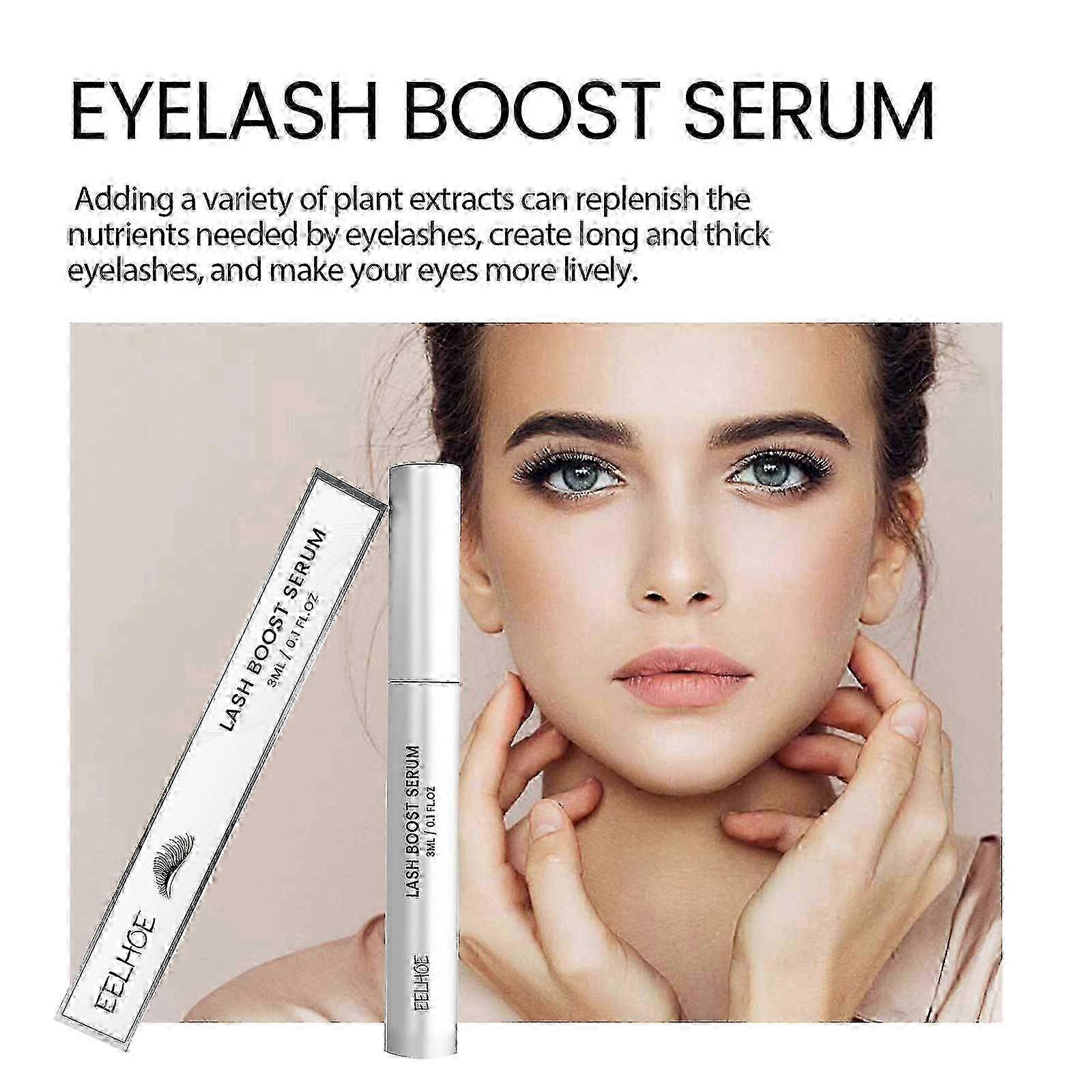 Eyelashe Essence Eyebrow Eyelashes Black Thick Curl Natural Beautiful Long And Gentle Not Easy To Smudge - 3Ml