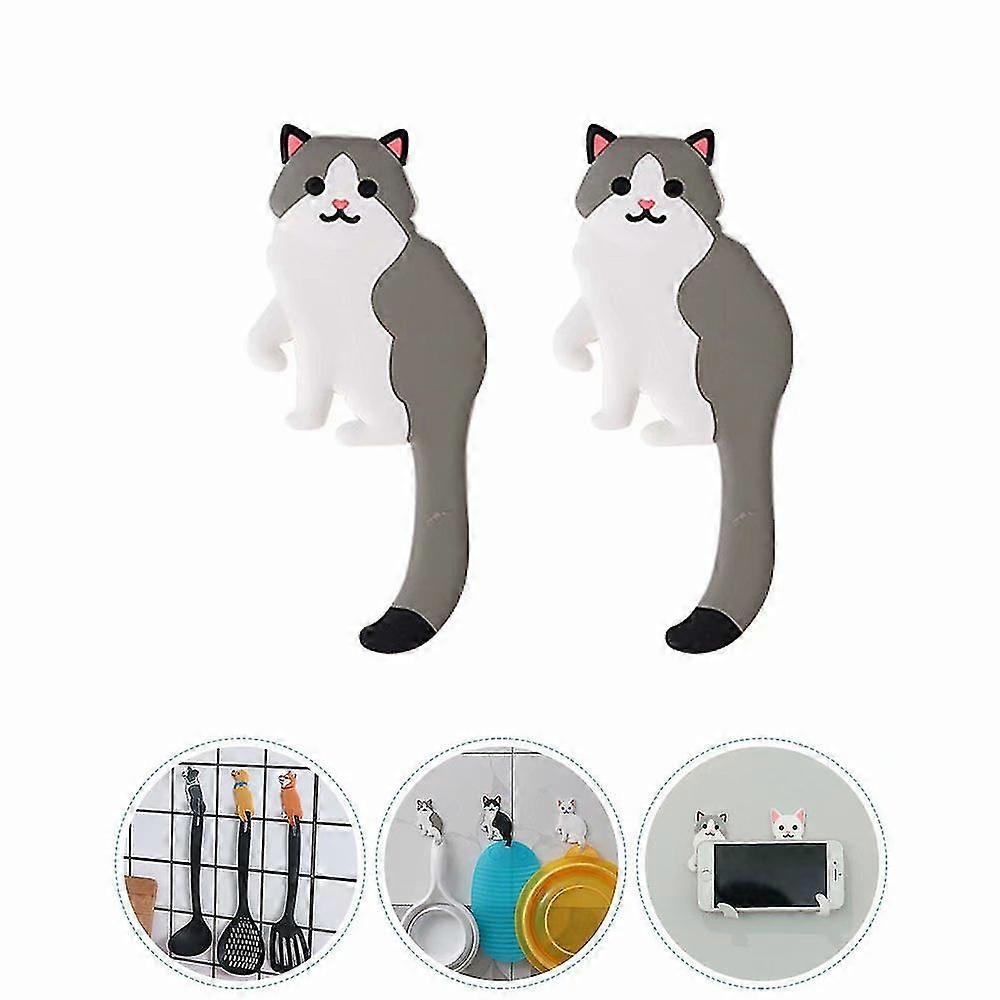 Cartoon Viscose Hook Cute Pet Tail Can Be Bent Two Pieces d)