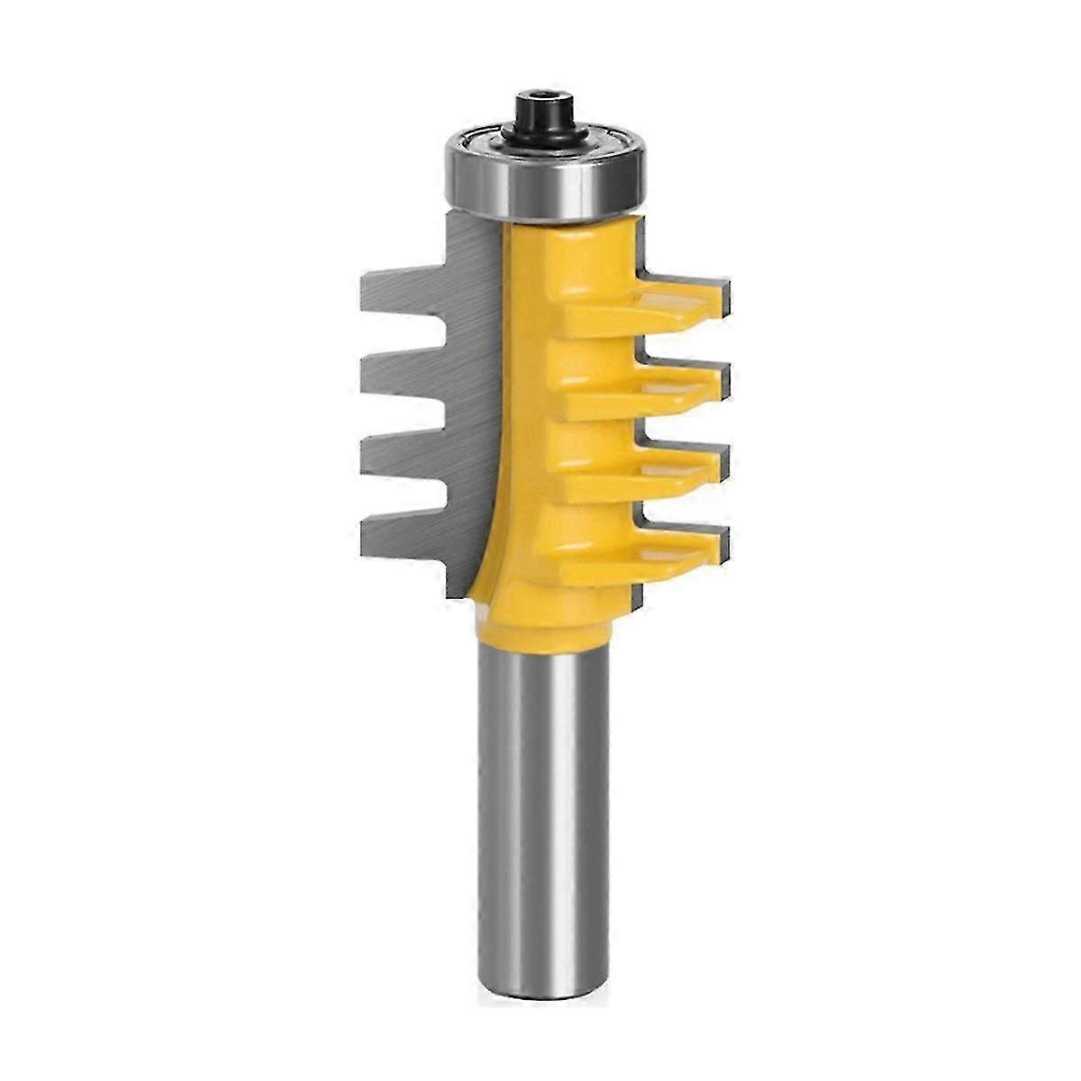 Milling Cutter Adjustable Finger Joint Router Bit 8mm Shank Rail Reversible Finger Joint Glue Router Bit Tenon Cutter