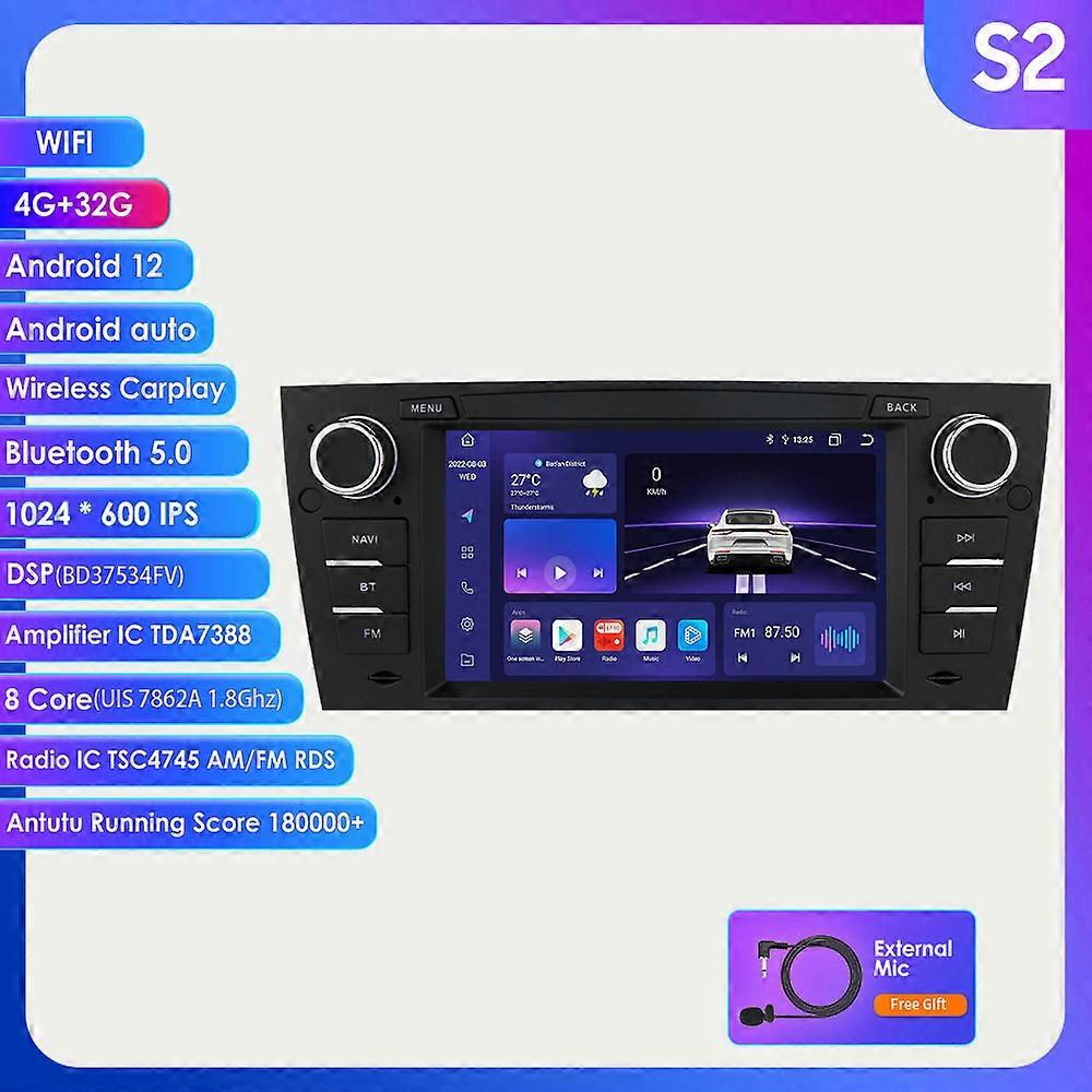 CAR Android Multimedia Radio Player for BMW E90 E91 E92 E93 3 Series GPS Navigation Car Stereo Audio 2 DIIN Head Unit Automotivo
