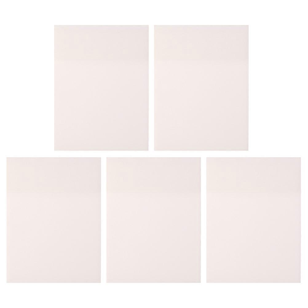 5 Pcs The Office Stickers Transparent Memo Notes Office Message Stickers Transparent Memo Papers Clear Note Pads