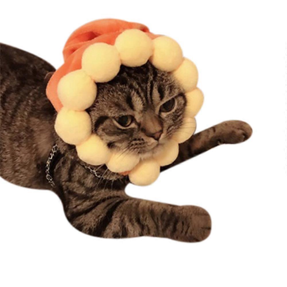 Pet Hat Cartoon Hat Adjustable Party Festival Head Accessory for Cat and Dog