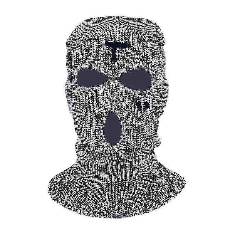 3 găuri de iarnă cald Unisex Balaclava Masca pălărie completa masca de fata negru tricotate de schi Snowboard Hat Cap Hip Hop multiple culoare Beanie