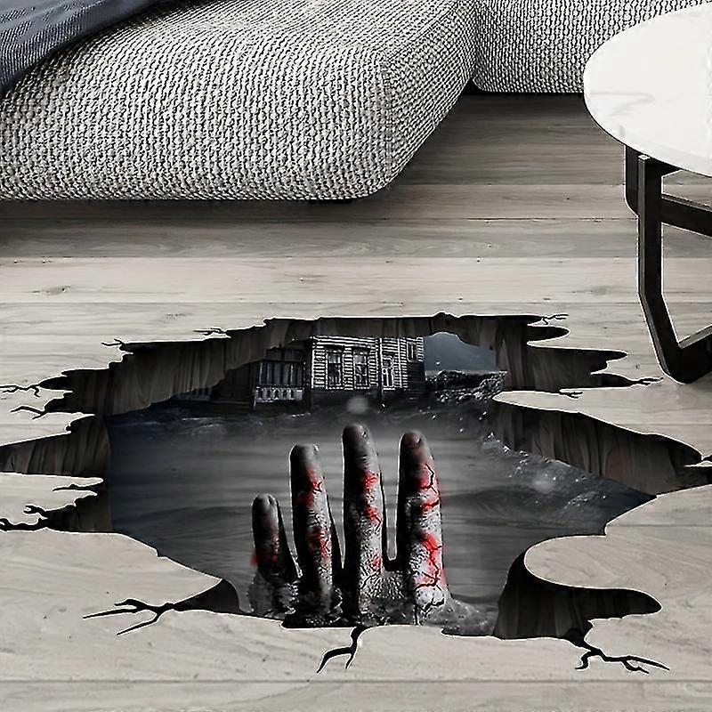 3d Halloween Floor Wall Decals