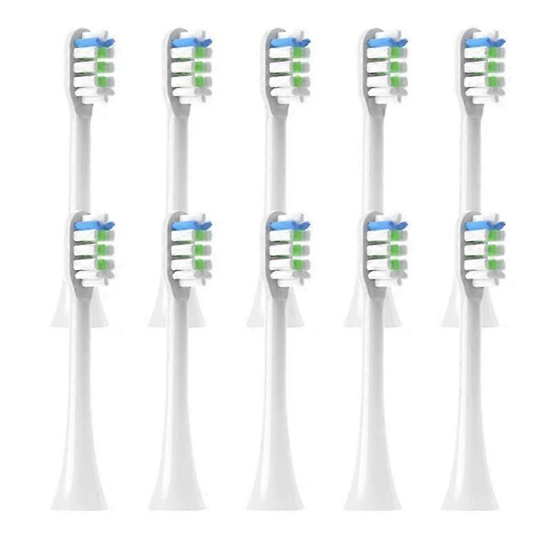 X3 X3Pro X3U X5 V1 D3電動歯ブラシ用の10PCS真空密閉パック交換ブラシヘッド、
