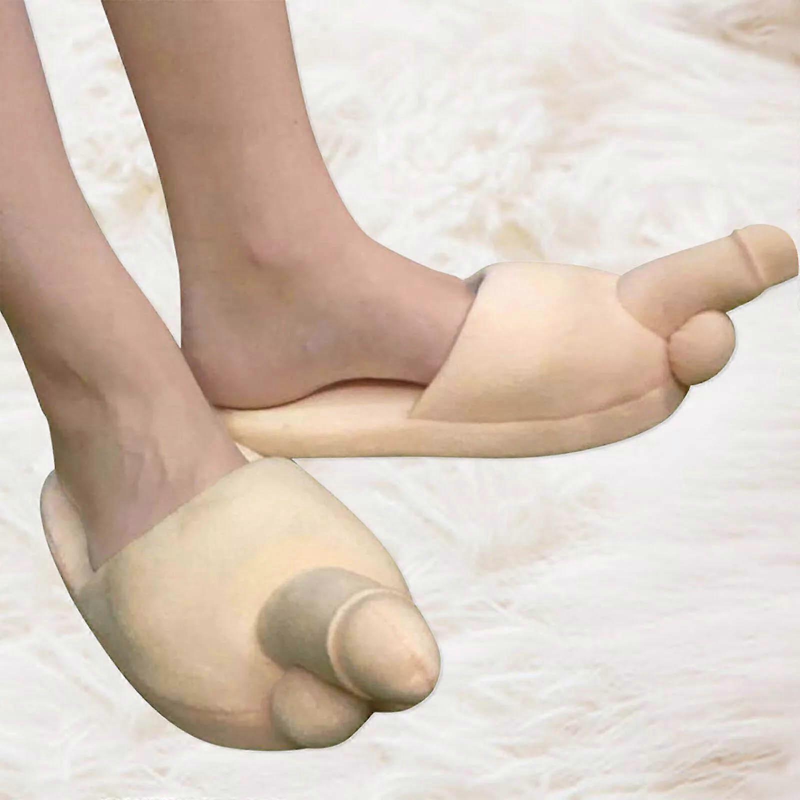 Leuke pluche pantoffels