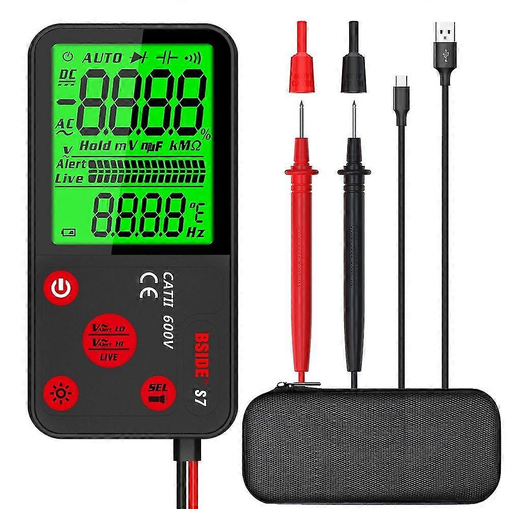Digital Multimeter Professional Voltage Resistance Frequency Capacitance Measurement Tester Multites