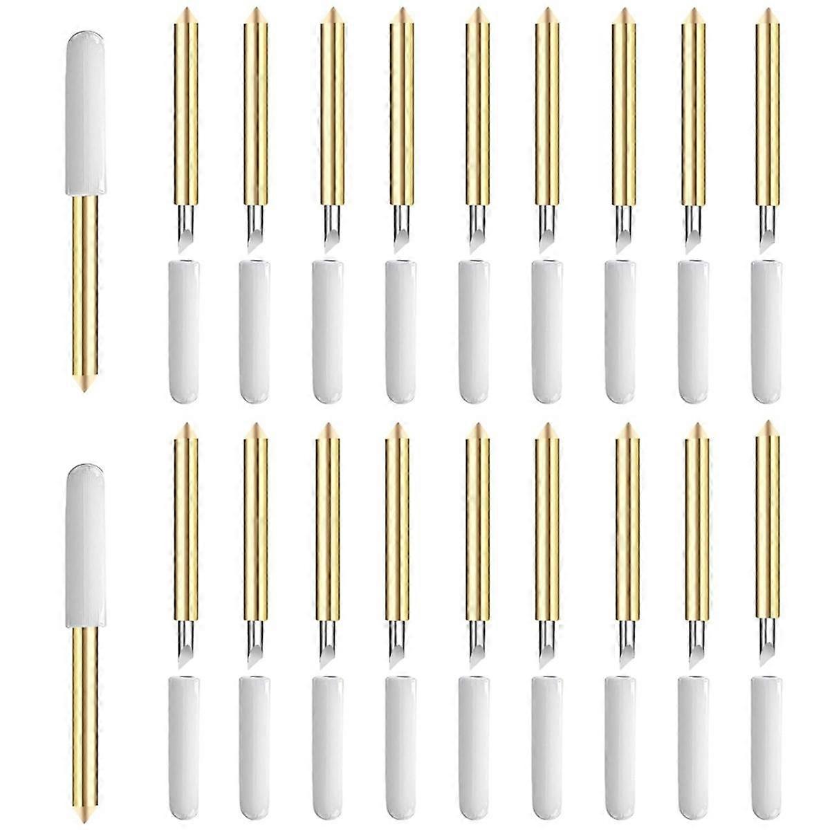 20 Pcs Replacement Blades Compatible with for CricutMaker 3/Maker/Explore 3/Explore Air 2/Air/One/Venture-Includ A