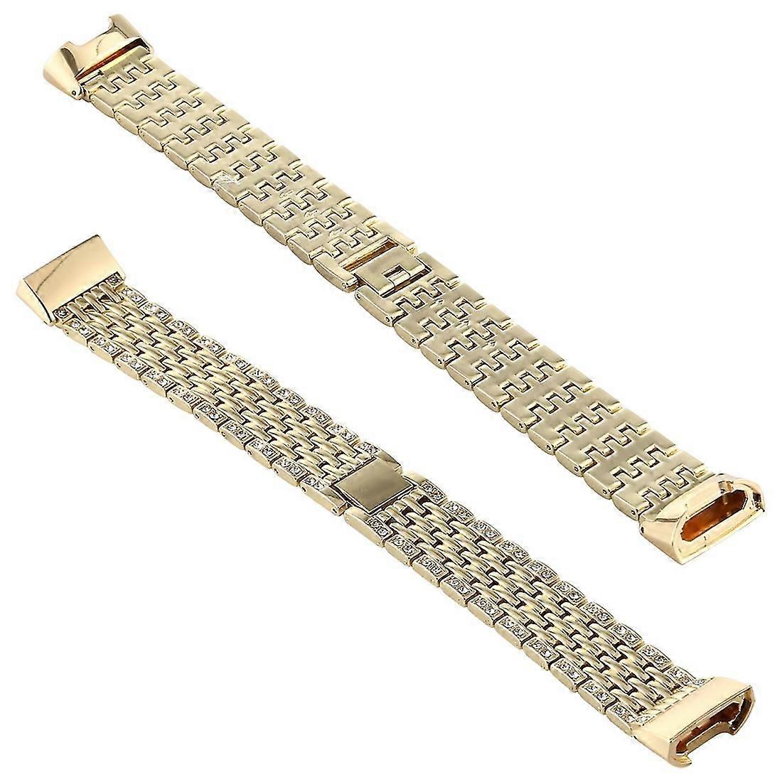 For Fitbit Charge 3 Diamond-studded Watchband