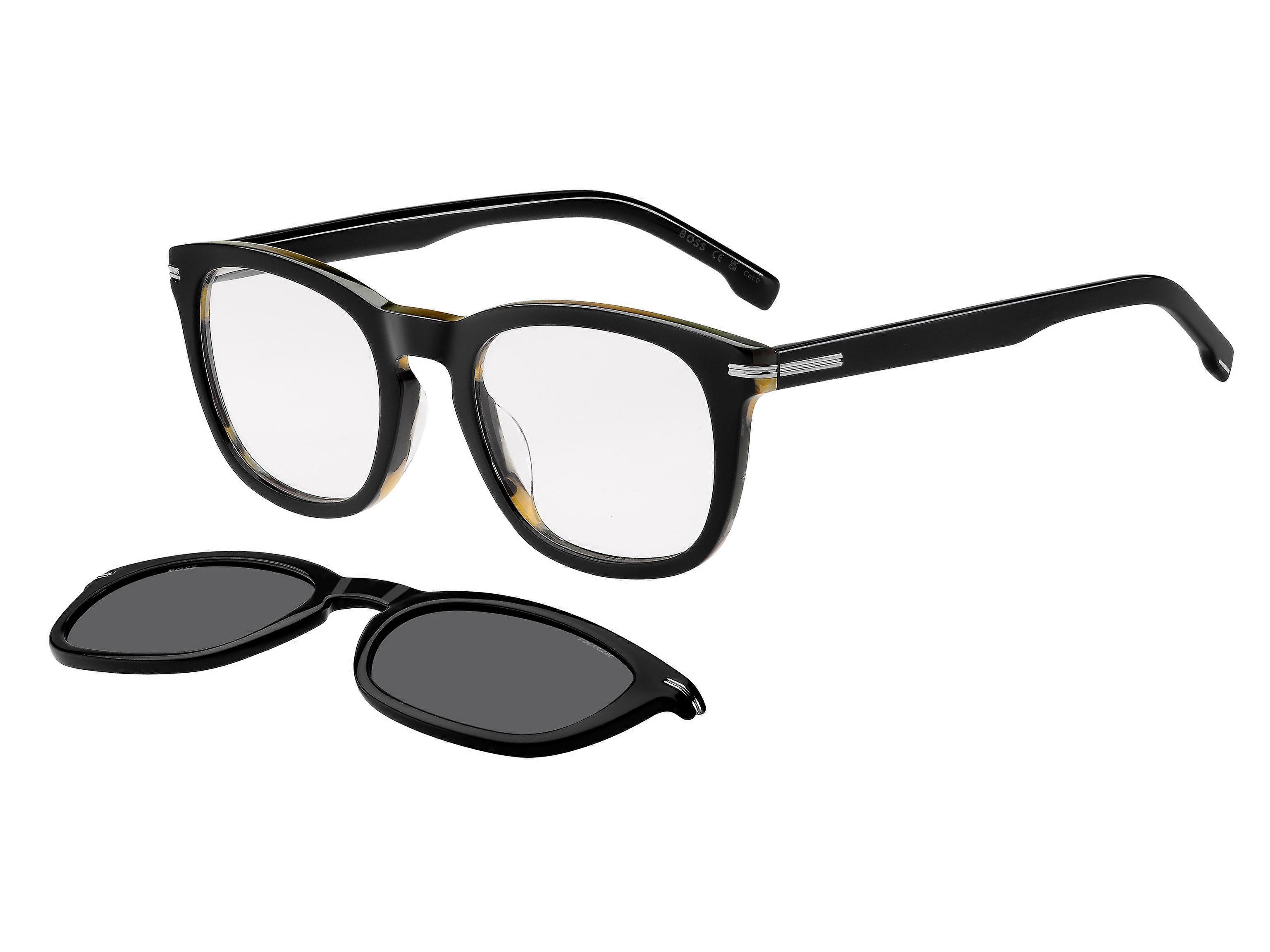 Lunettes De Soleil HUGO BOSS BOSS 1725 - Noir Rayé Blanc - Taille 51/21/145