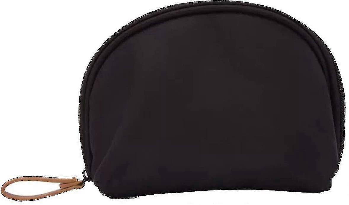 Travel Portable Cosmetic Storage Bag Black-s
