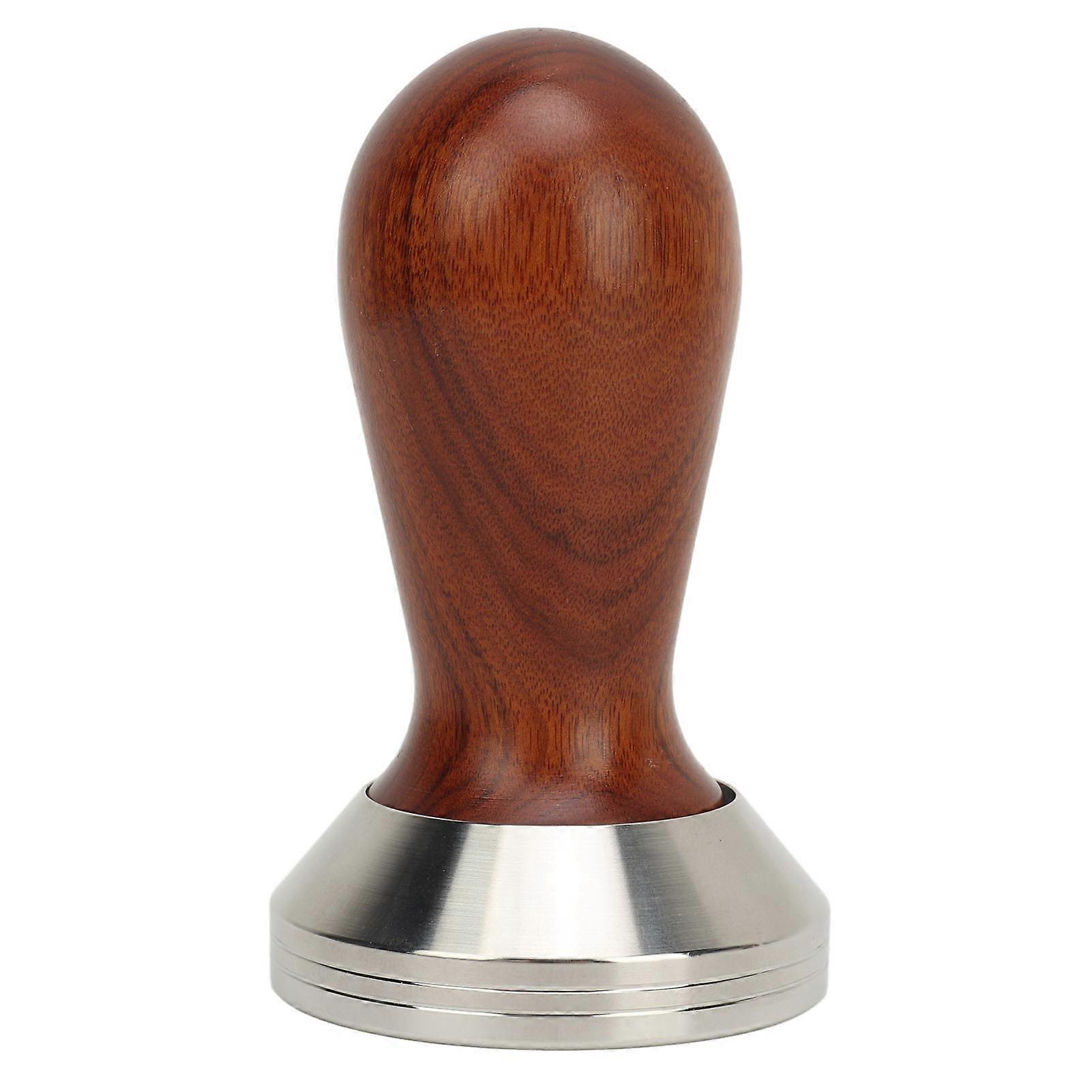 Tamper with Wooden Handle Detachable Comfortable Grip Easy To Clean Powder Hammer for Coffee Making
