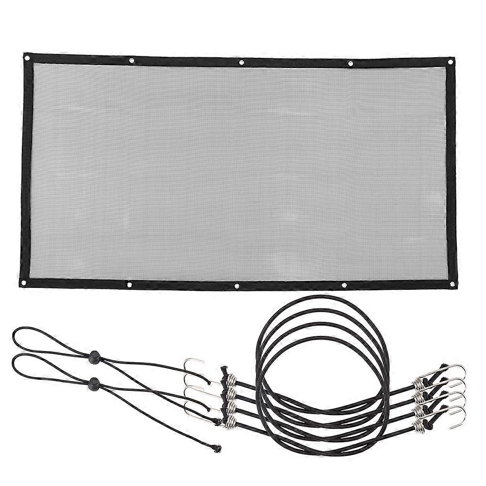 Car Pet Isolation Net Mesh Safety Protection with Elastic Ropes Hooks