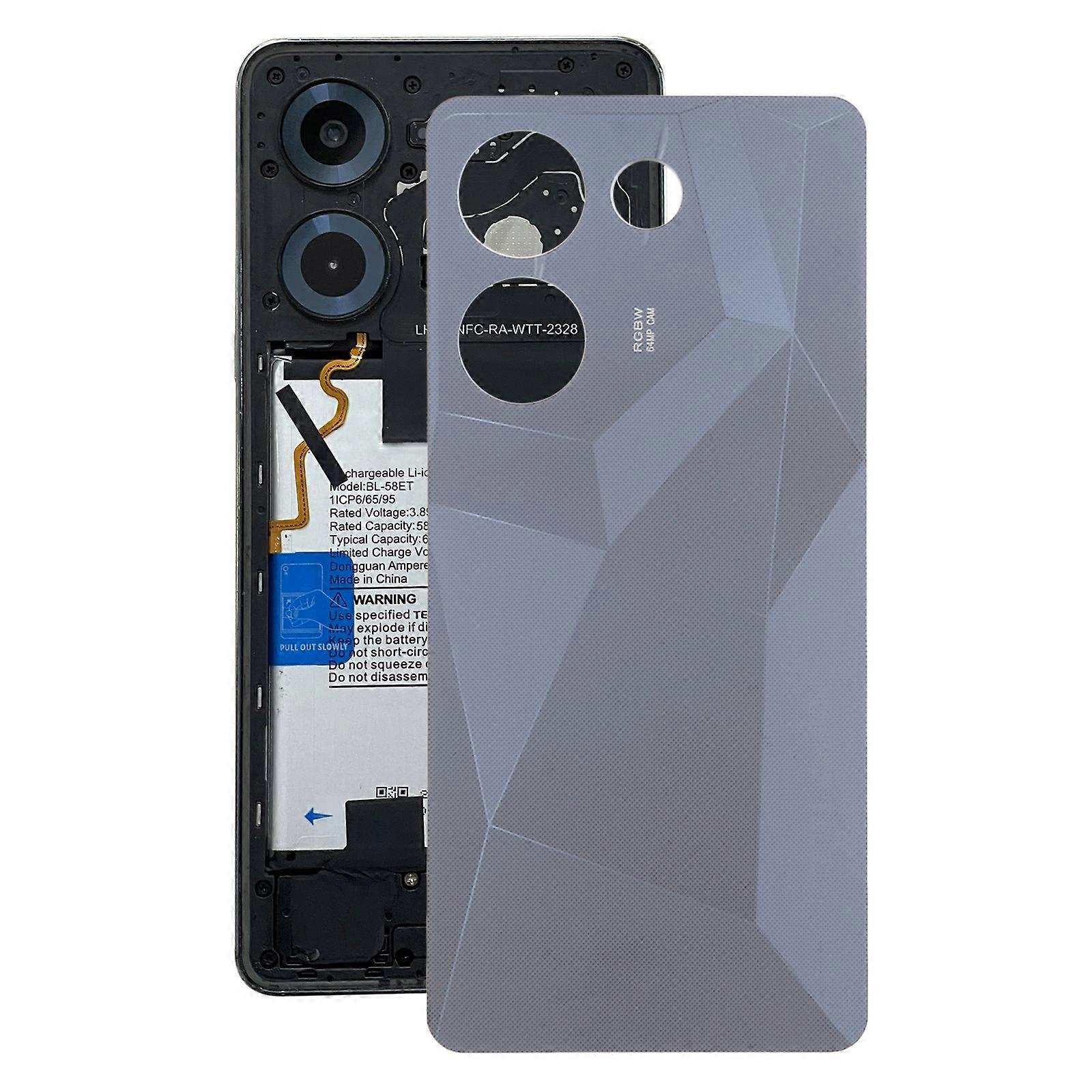 For Tecno Camon 20 Pro COMPATIBLE Battery Back Cover