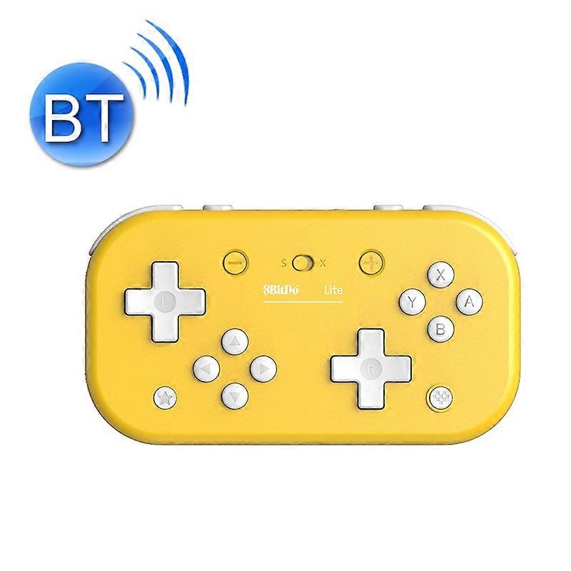 8Bitdo Lite Mini Tragbares Bluetooth-Gamepad für Switch / PC (Gelb)