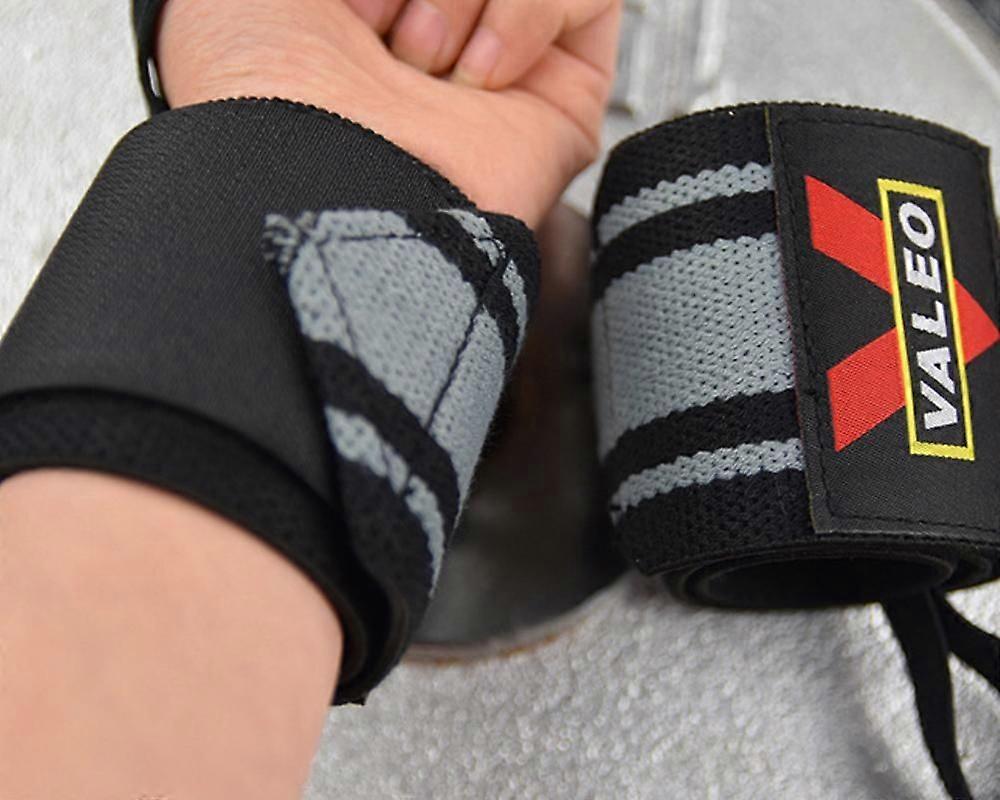 2 Pack Wrist Compression Strap and Wrist Wraps - Wrist Bands, Braces for Tendonitis, Tennis, Gym, Workout, One Size Adjustable