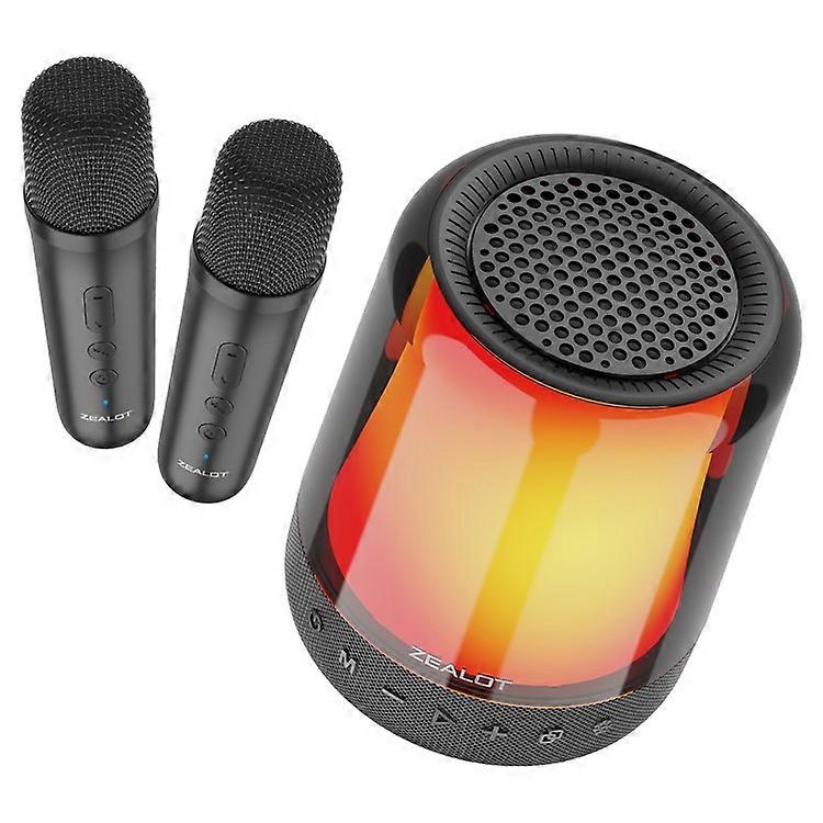 ZEALOT S66M RGB Light Bluetooth 5.2 Wireless Speaker with 2 Microphones