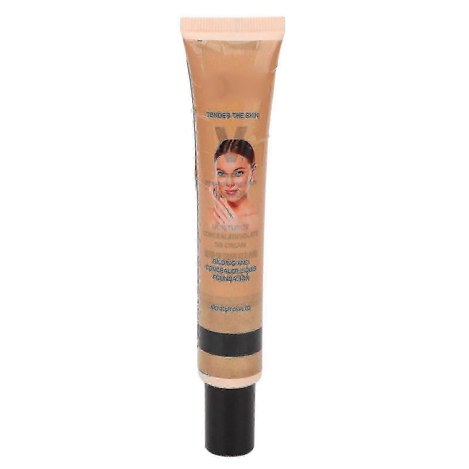 EELHOE Vloeibare Foundation Concealer - 30g Type 2 Ivoor, Langdurig en
