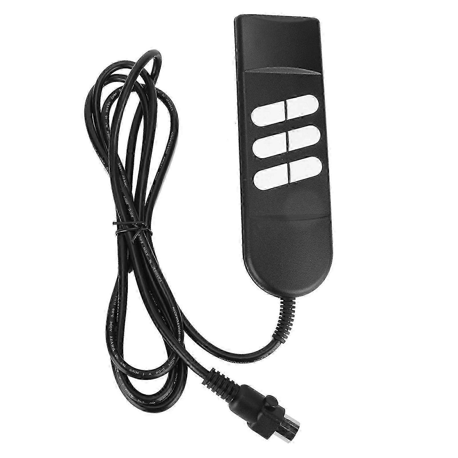 5-pin Male Hand Control Switch for Adjustable Bed Sofa - Home Appliance Controller
