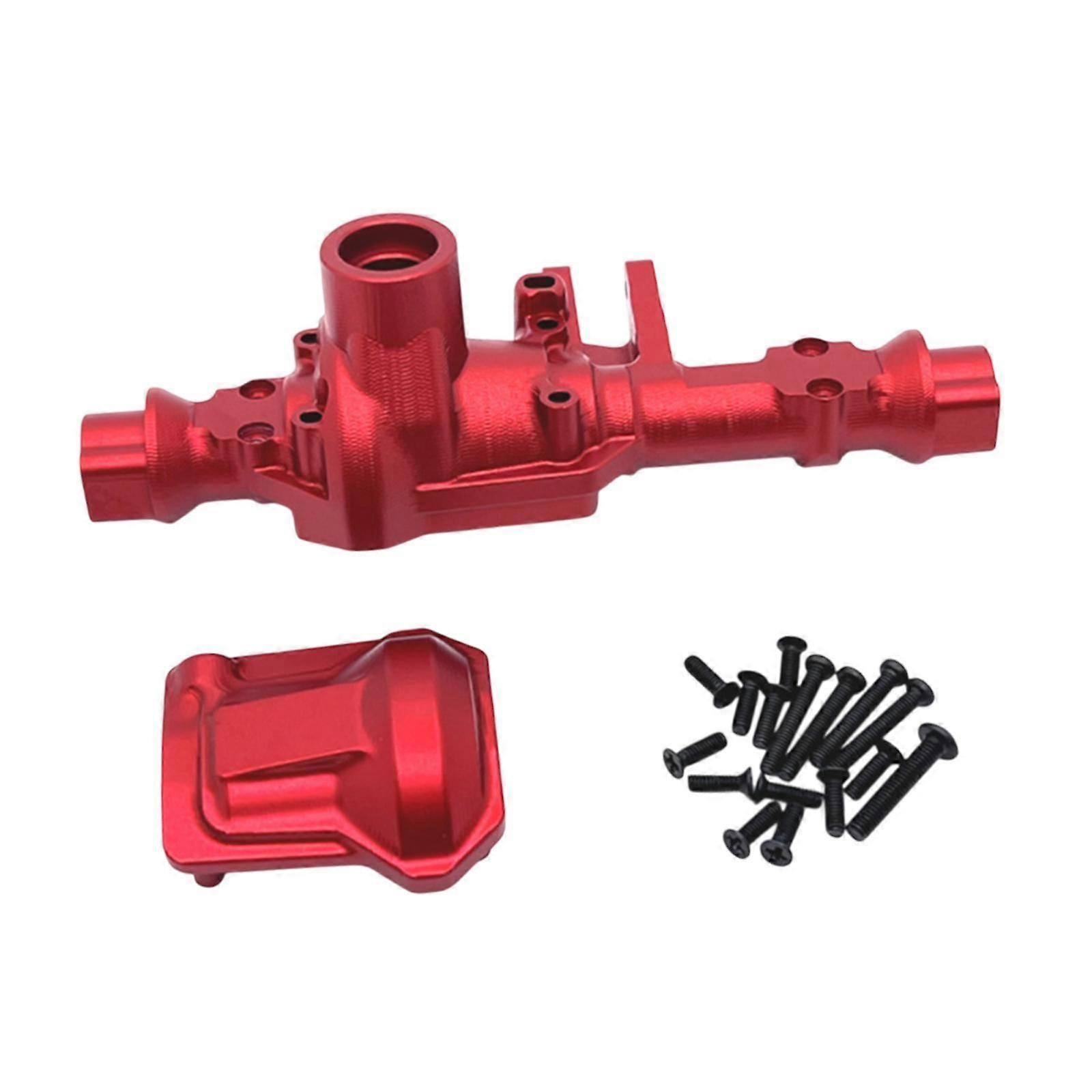 RC Axle Shell Assembly Replace Sturdy Accessories for R1002 R1001 1/10 Scale Front Axle Shell Red