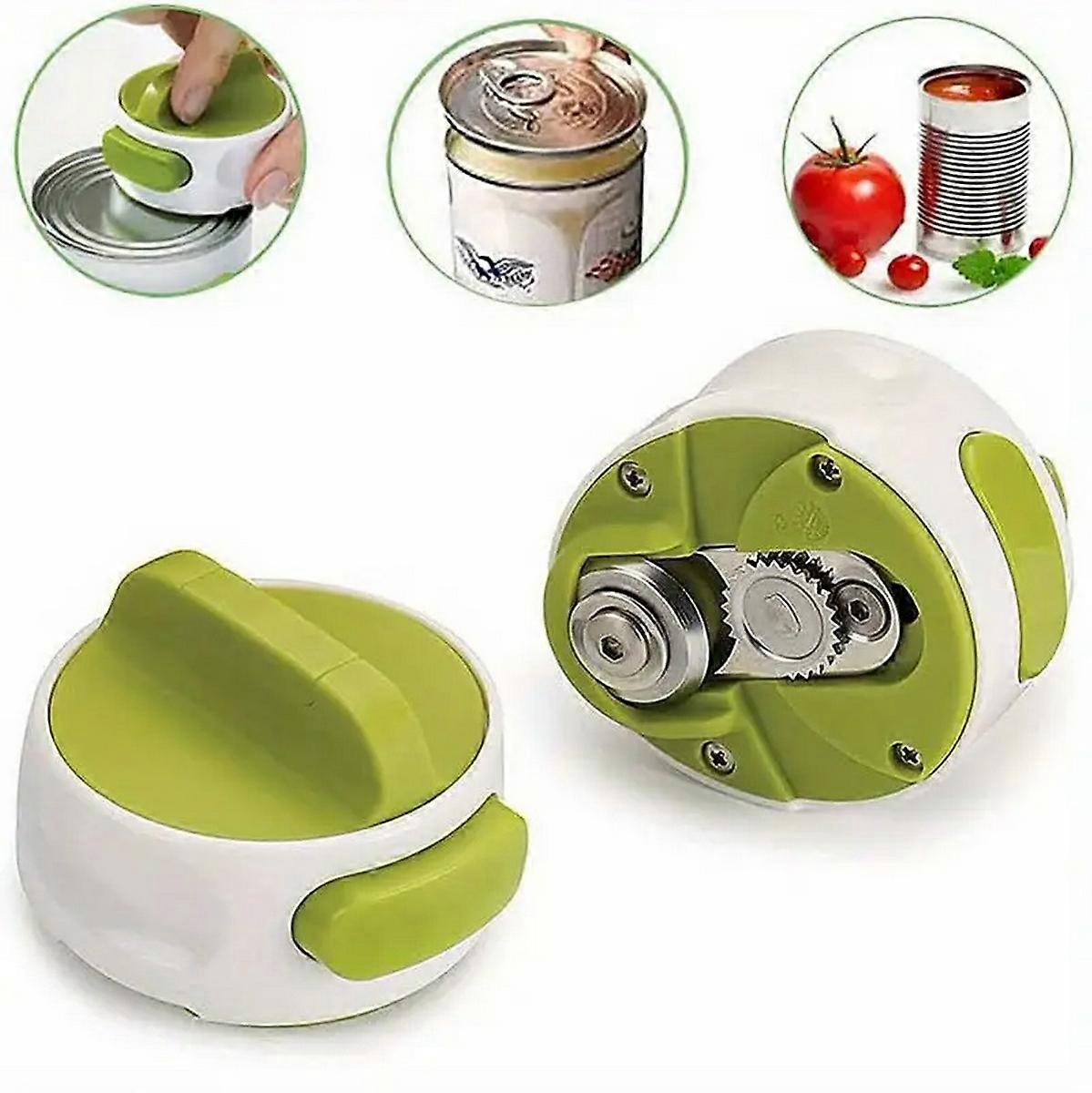 Easy Grip Compact Can Opener, Quick Easy To Use Arthritis Senior Friendly