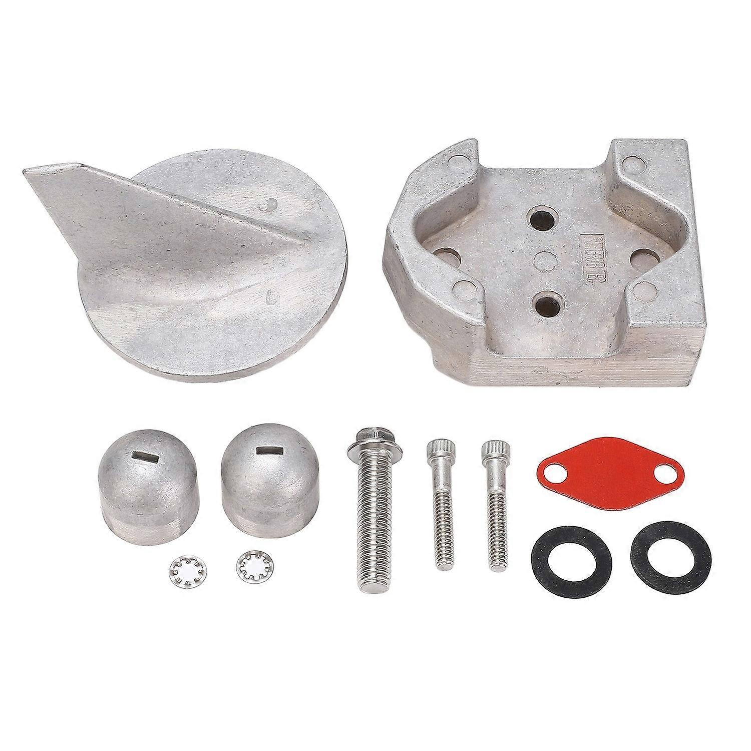 Boat Aluminum Anode Kit 888756A2 Marine Anode Set Replacement for MerCruiser MR for Alpha One Drive
