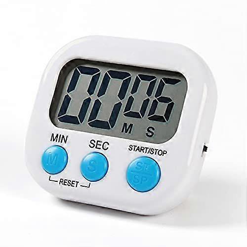 Digital Kitchen Timer Magnetic Stopwatch Timer with Clock, Timer for Baking, Kitchen, Study, Training Training, Count-Up and Countdown Clock