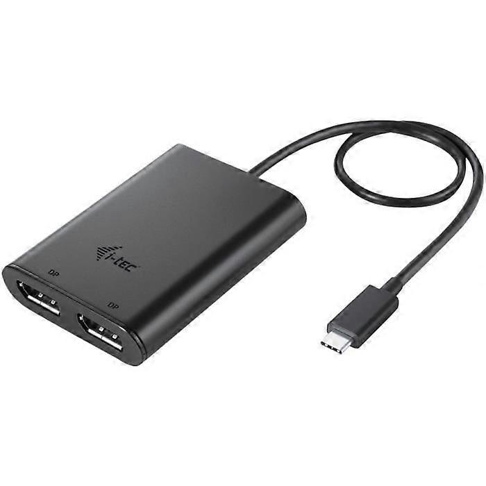 Externer Videoadapter - I-TEC - C31DUAL4KDP - 2 x DisplayPort - USB-C 3.1 - 4K Ultra HD