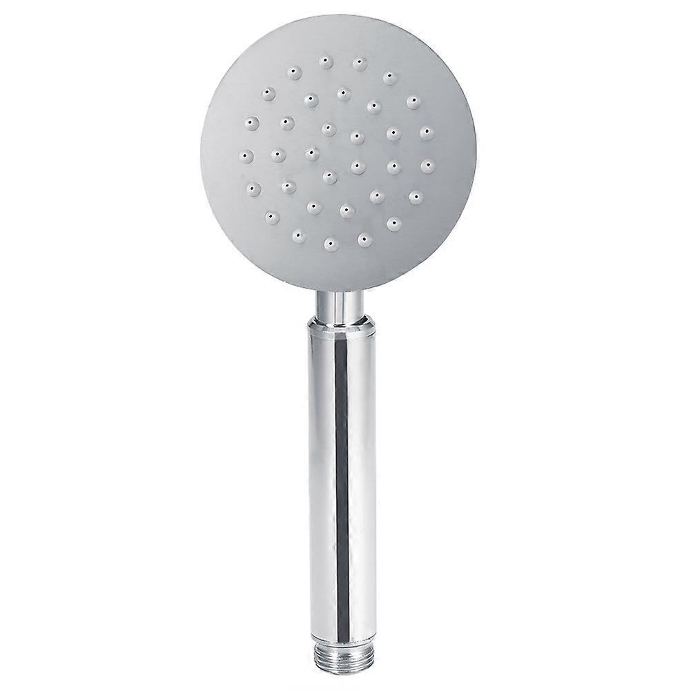 Ultrathin Handheld Shower Head High Pressure Spray Round Shower with Adjustable Settings and Easy Clean Nozzles