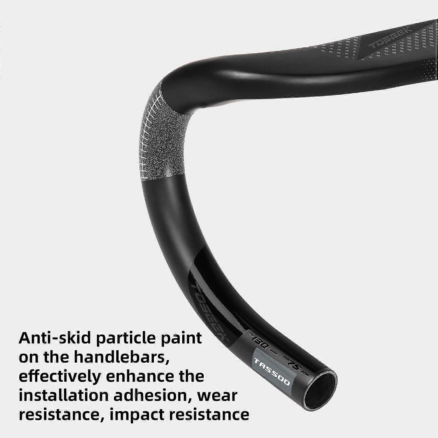 Mountain Bike Handlebar 28.6mm Full Carbon Fiber Integrated Mountain Bike Straight Handle Riser Bar