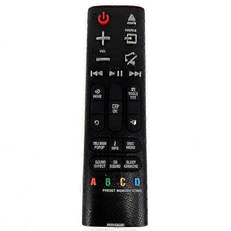Nuovo generale AH59-02630D per telecomando Samsung HTH6550WM HTH7750WM 02630A
