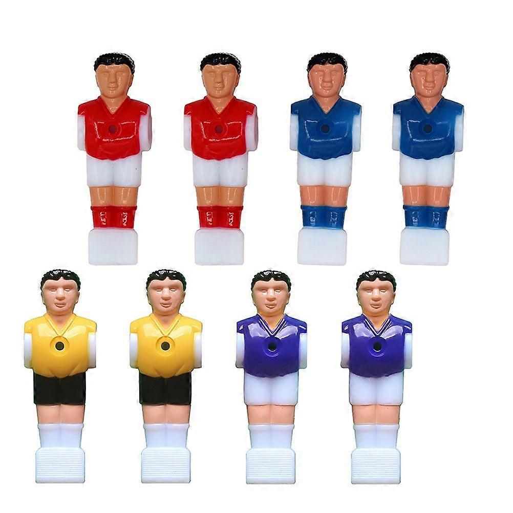 8Pcs Desktop Foosball Game Toys Foosball Player Figurine Adornment Plaything