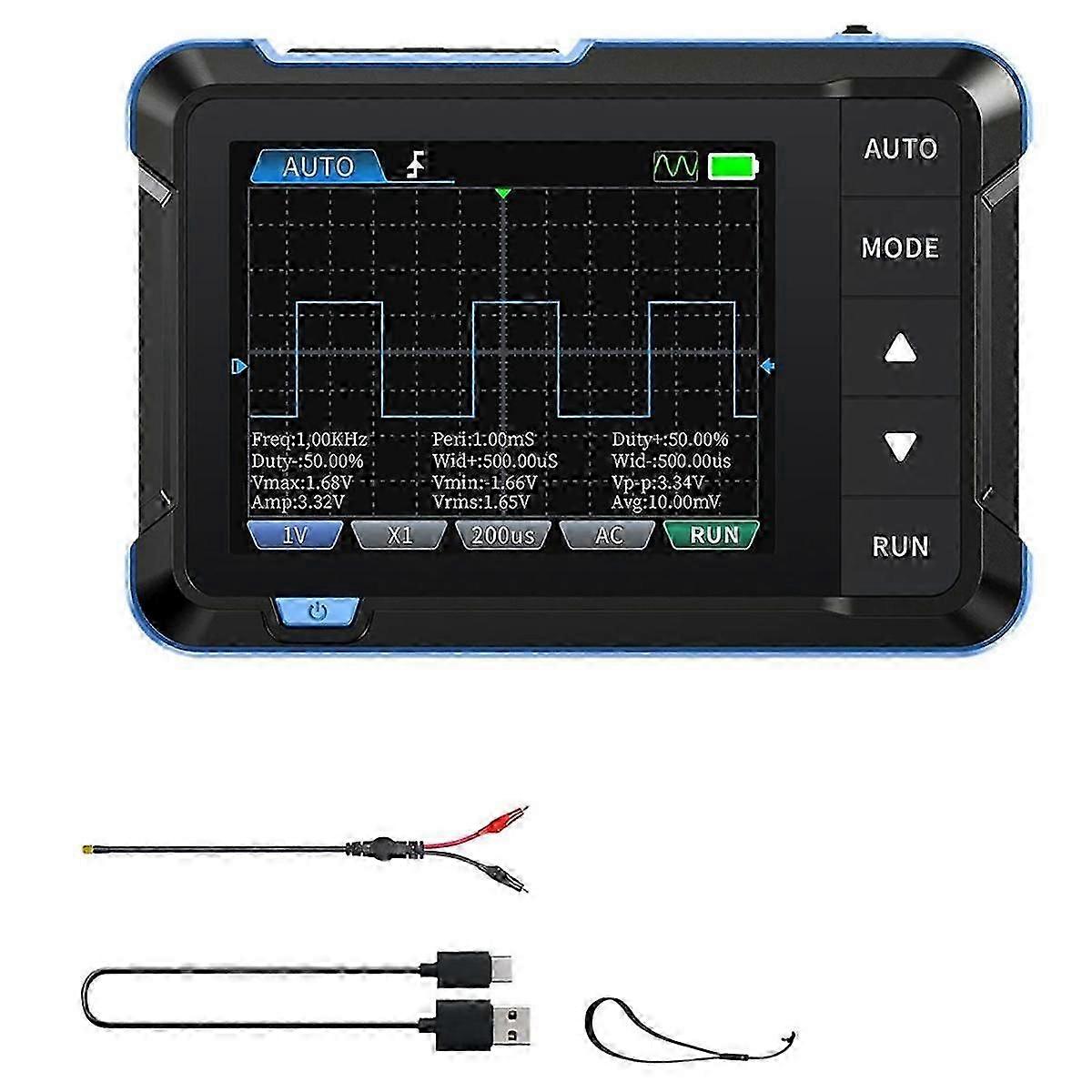 DSO153 Digital Oscilloscope Signal Generator 5MSa/S Sampling Rate 1MHz Bandwidth 2in1 Electronic R js