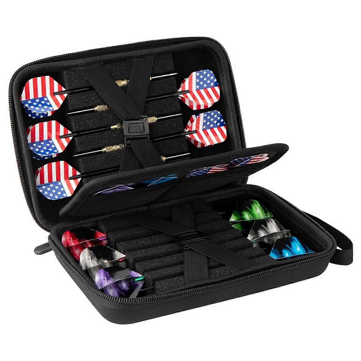 Darts Case: Darts Case Holds 12 Darts and More Dart Accessories, Portable & Durable, Professional Darts Accessories