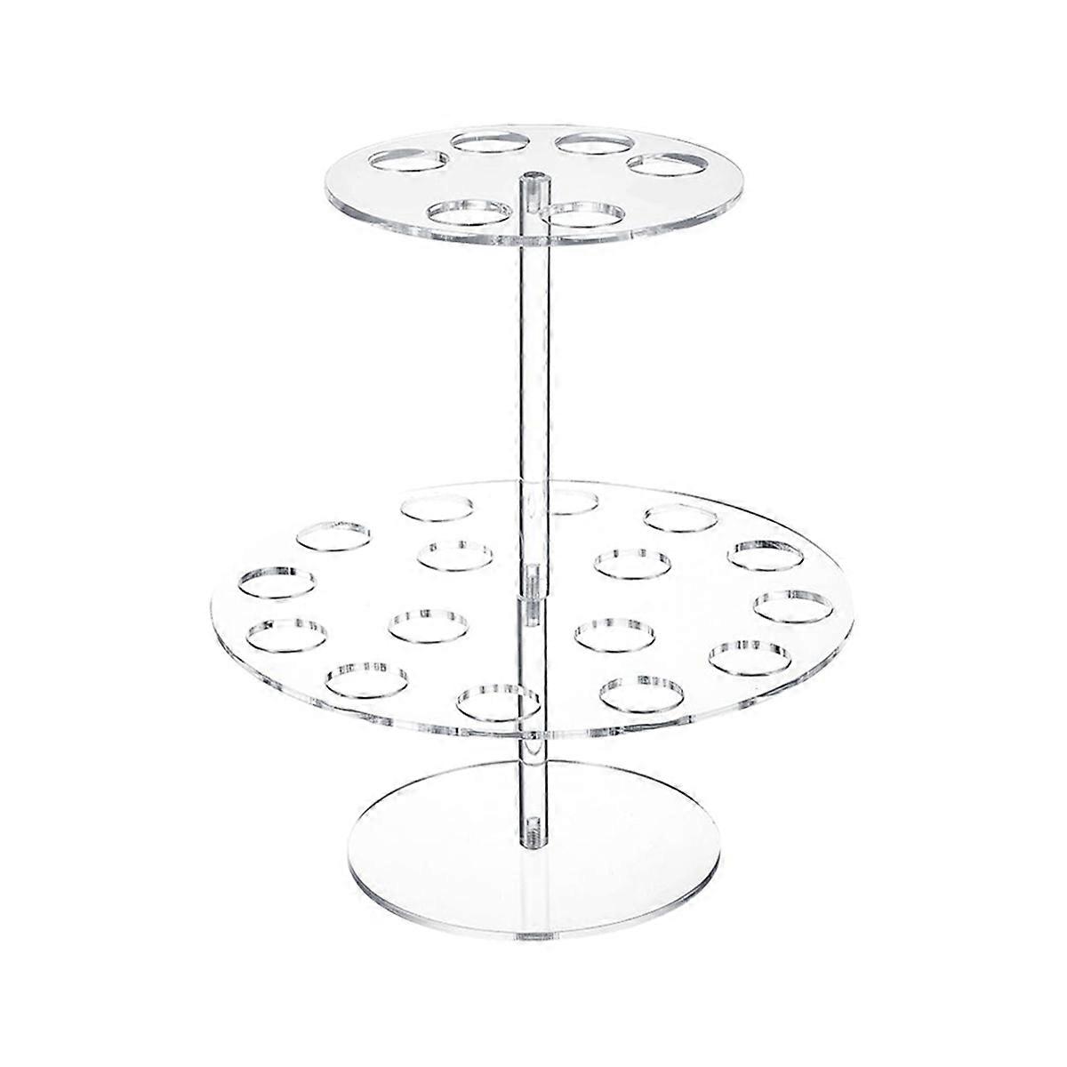 Ice cream cone stand transparent acrylic