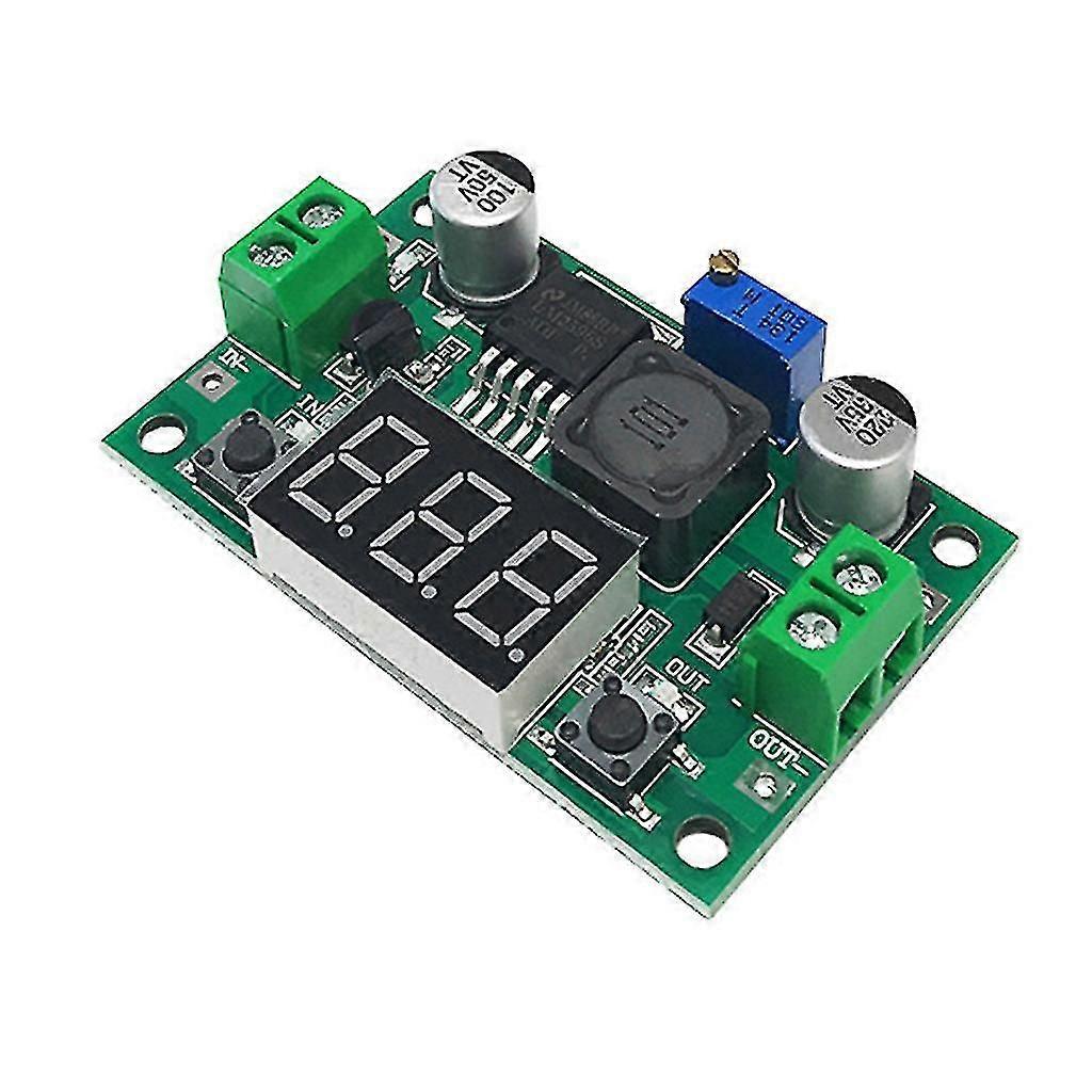 Dc- For Dc Lm2596 Step-down Module With Digital Display 4.0~40v To 1.25v37v