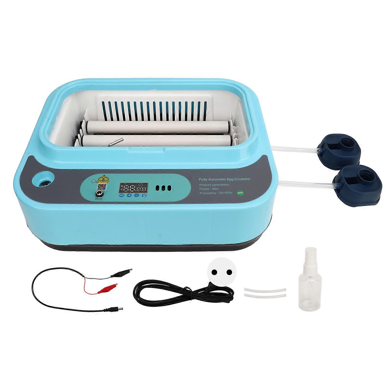 Egg Incubator Smart Automatic Mini 15 Egg Incubator with Temperature and Humidity Control for Hatching