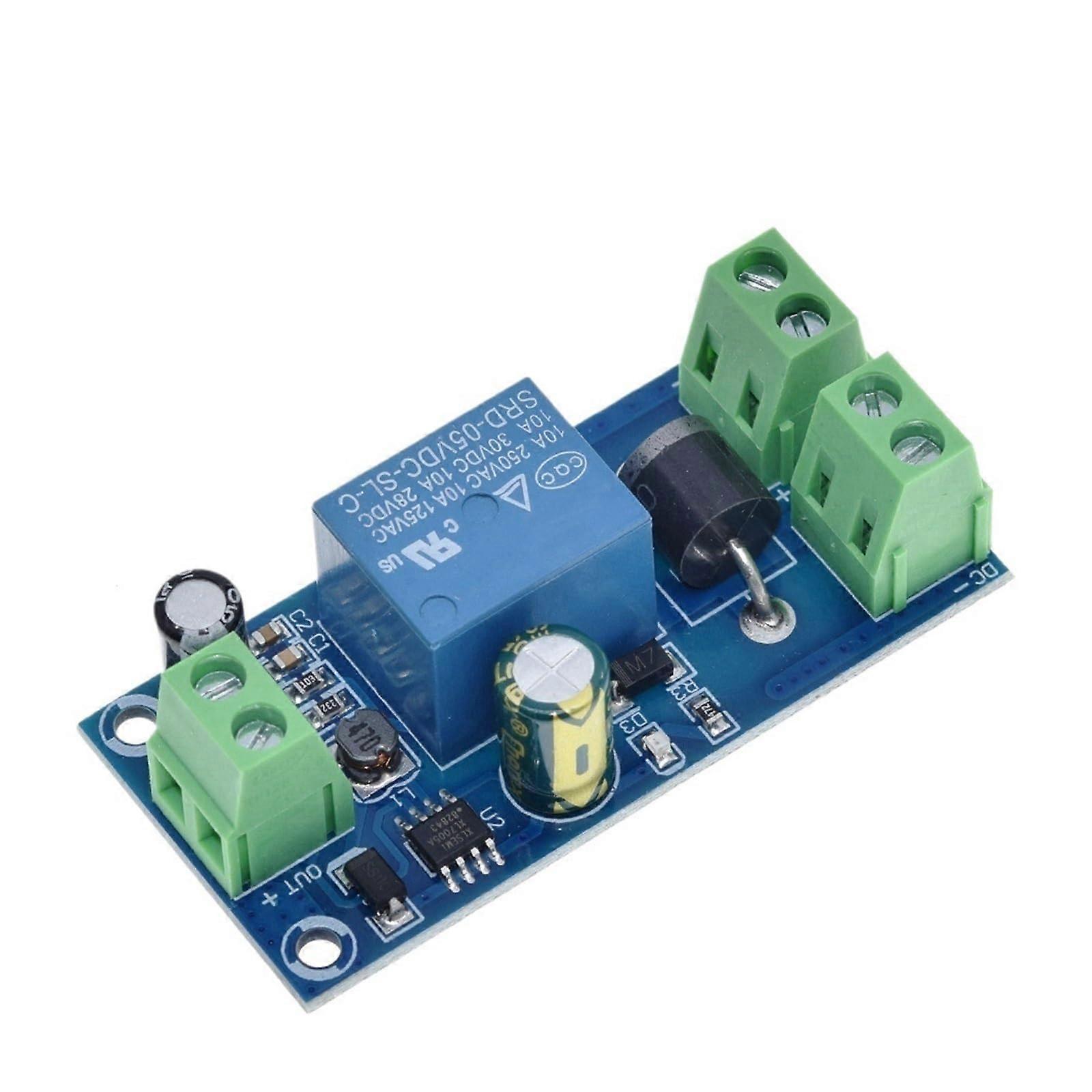 Power Supply 5V to 48V Board Relay Module Power-Off Module Protection Automatic Switching Module UPS Emergency Cut-Off Battery