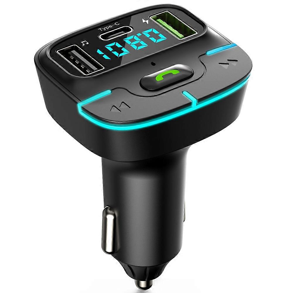 Car Bluetooth MP3 Player Ambient Light Charger GZ03