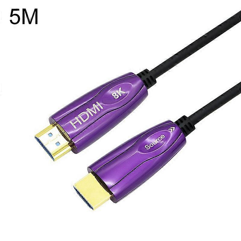 HDMI 2.1 8K 60HZ HD Active Optical Cable Computer Screen Conversion Line, Cable Length: 5m 60HZ 5m