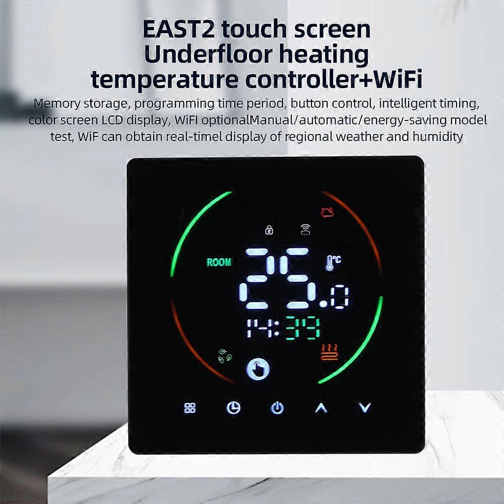 Smart for Home 16A Electric Heating Weekly Programmable Temperature Controller LCD Display Digital Intelligent Wall Thermostat