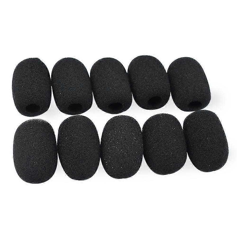 20pcs Microphone Sleeves Mini Lavalier Windshield Lapel Headphone Microphone Windshield