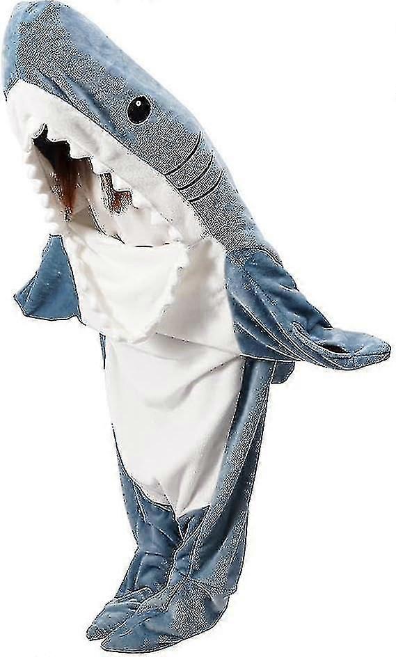 Adult Shark Pajamas Adult Cosplay Costume Shark One Piece Animal Pajamas  Cosplay Animal Shark Costume Shark Sleeping Bag Halloween Gift E