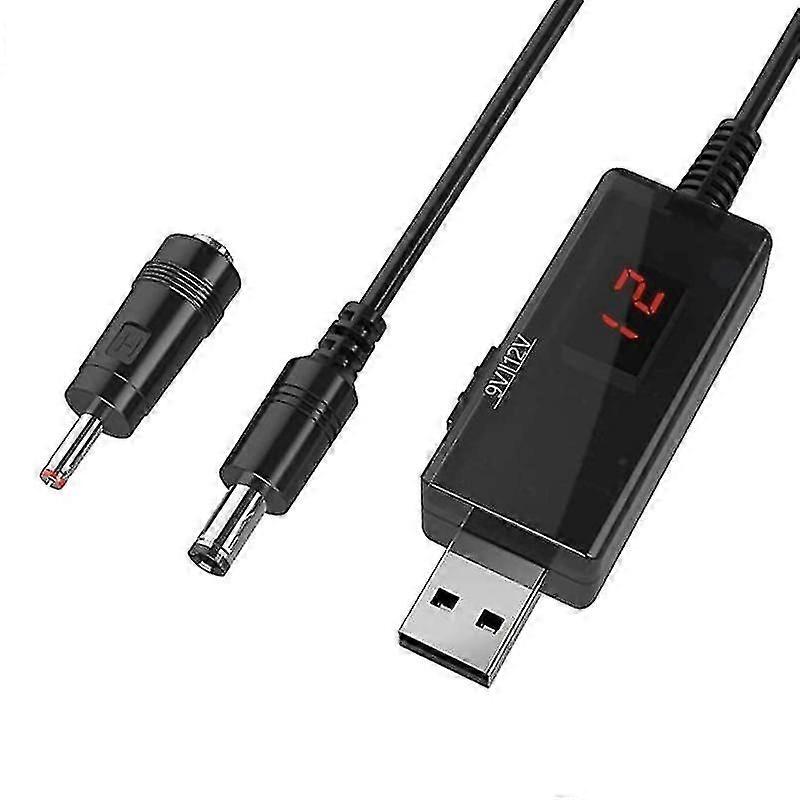 Usb 5v Boost To 9v 12v Voltage Converter 1a Step-up Volt Transformer Boost Line
