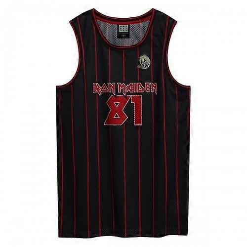 Amplified Mens Iron Maiden Basketball Jersey