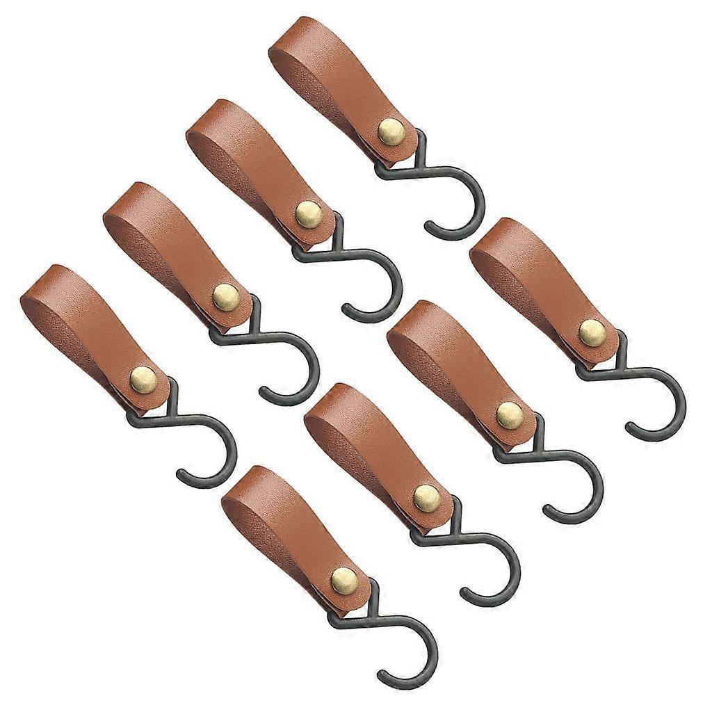 8st Nylons Utomhus Krok Multifunktionell Camping Hängare Utomhus S Hyllkrok