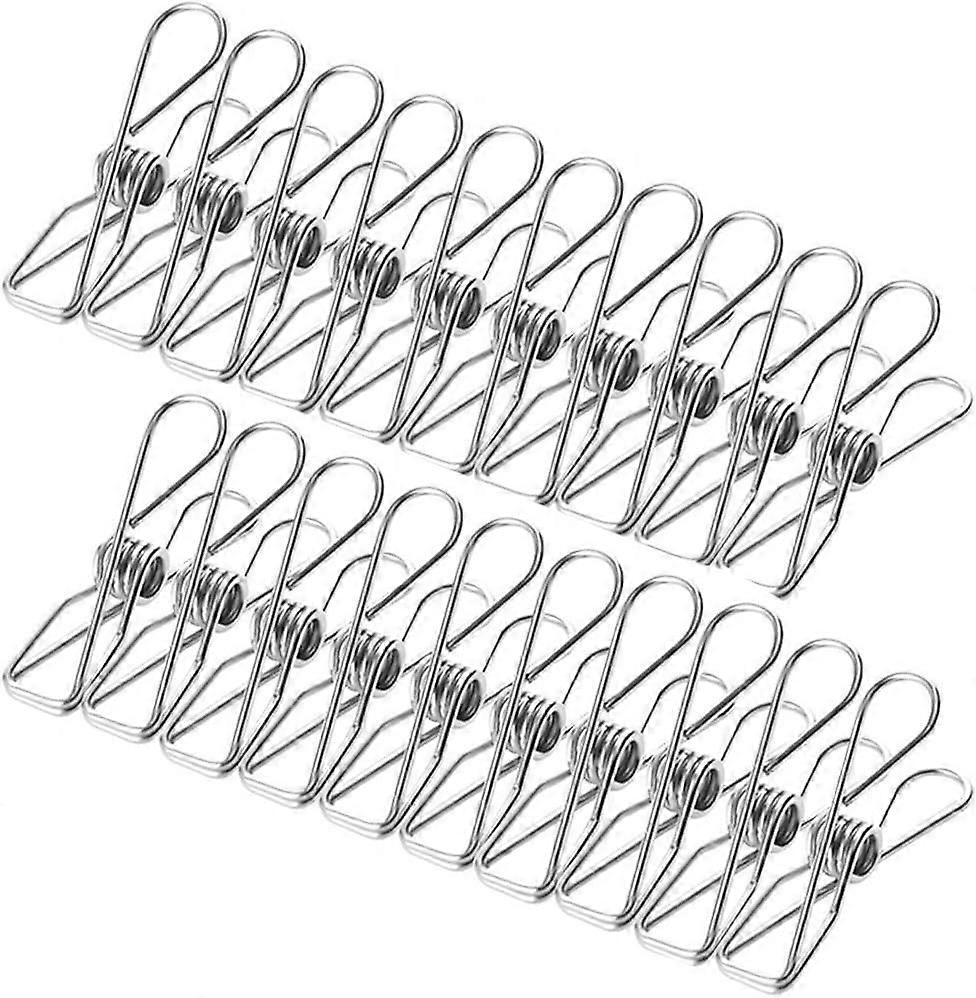 20-pack stainless steel clothespins
