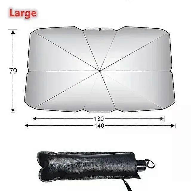 Αυτοκίνητο Σκίαστρα Ομπρέλα Αυτοκίνητο Sun Σκιά Προστατευτικά Parasol Καλοκαίρι Ήλιος Εσωτερικό Παρμπρίζ Αξεσουάρ προστασίας παρμπρίζ για την αυτόματη σκίαση