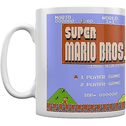 Super Mario Retro Title Mug
