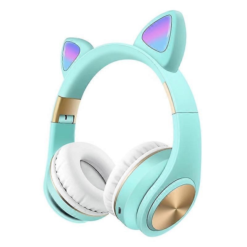 Cat Ears Bluetooth Headset with Light